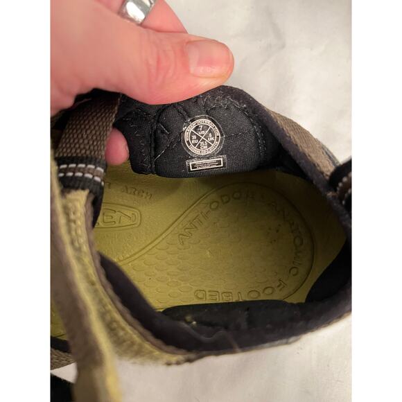 KEEN Men’s Outdoor Hiking Sandals Brown Green Size US 7 - Picture 3 of 6